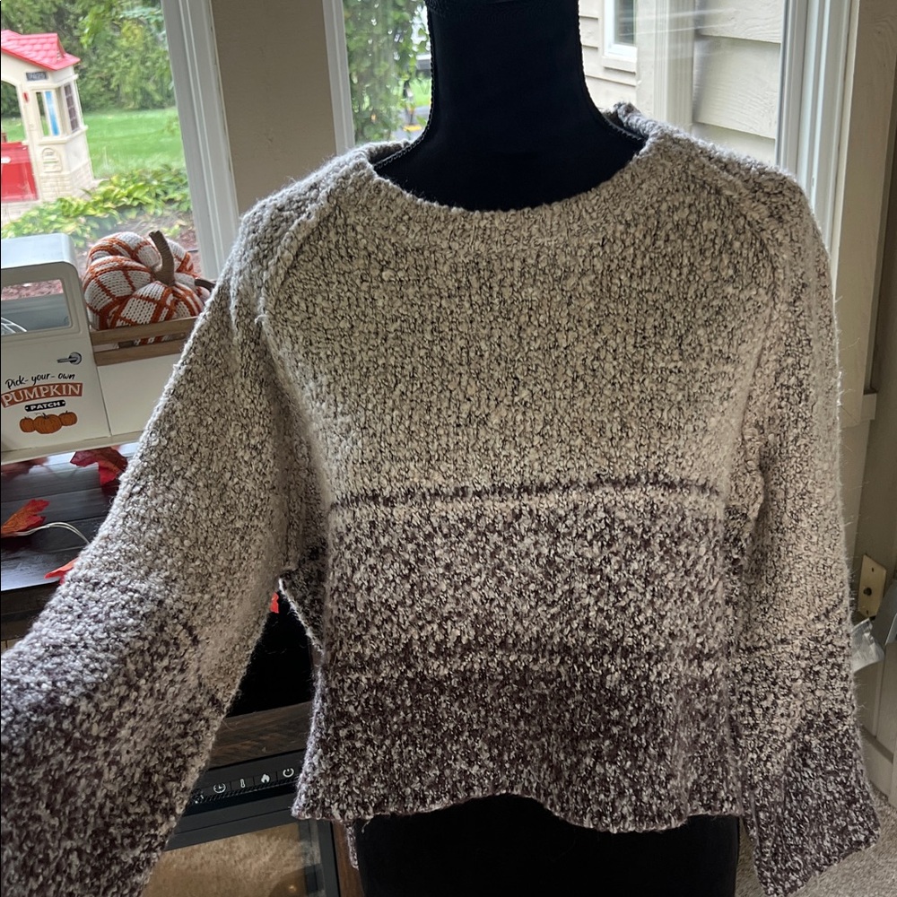 AEMI + CO Fraya Fall crop sweater